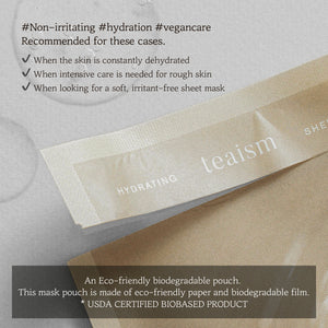 efilow Hydrating Teaism Sheet Mask - Slowrecipe
