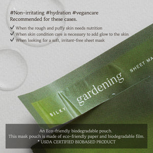 efilow Silky Gardening Sheet Mask - Slowrecipe