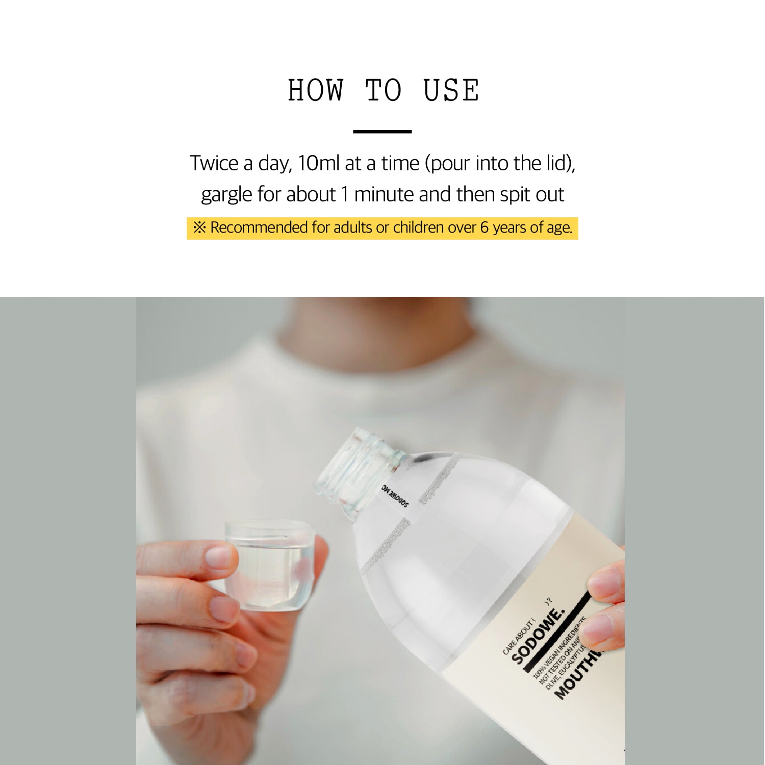 SODOWE. Vegan Oil-Pulling Mouthwash - Slowrecipe
